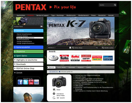 PENTAX Imaging Systems - Redesign